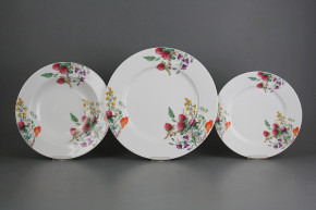 Plate set Nina Flowering meadow Pattern A 18-piece CBB