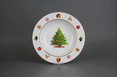 Deep plate 22cm Nina Christmas Tree JGL č.1