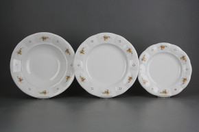 Plate set Benedikt Tea roses 12-piece H4T ABB