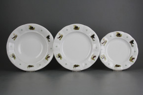 Plate set Benedikt Gamekeepers 12-piece Z4T ABB