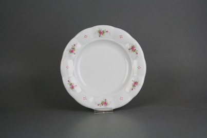 Dessert plate 19cm Benedikt Pink roses R4T ABB č.1