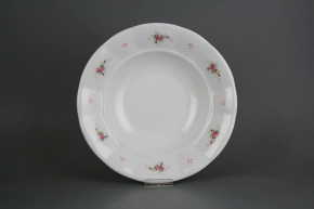 Deep plate 24cm Benedikt Pink roses R4T ABB