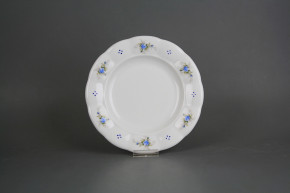 Dessert plate 19cm Benedikt Light blue roses A4T ABB