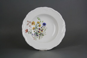 Deep plate 23cm Marie Louise Flowering meadow Pattern B HBB