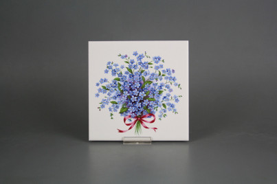 Tile COLOR ONE 15x15cm Forget-me-not Pattern L WM č.1