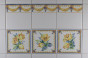 Set of tiles COLOR ONE 15x15cm Tulips 3-piece WM č.3