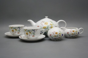 Tea set Opal Flowering meadow Pattern B 15-piece HBB