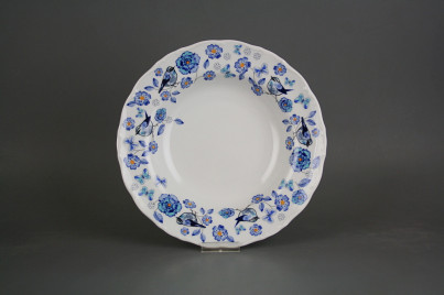 Deep plate 23cm Ofelia Blue Bird Garden BB č.1