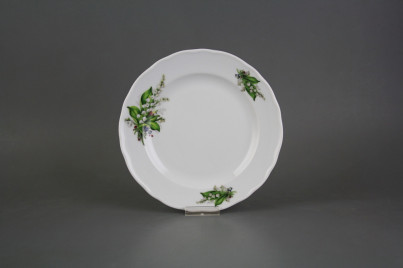 Dessert plate 19cm Rokoko Lilies of valley CBB č.1