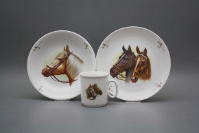 Dinning set Horses VARIOUS MOTIVES BB