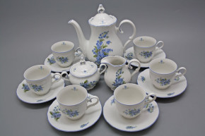 Coffee set Ofelia Forget-me-not 15-piece AL