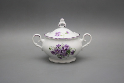 Sugar bowl 0,24l Ofelia Violets FL č.1