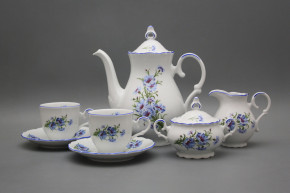 Coffee set Ofelia Cornflowers 15-piece AL