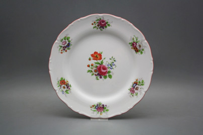 Flat plate 25cm Ofelia Meissen bouquet FCL č.1