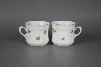 Pearl mug small 0,26l Flower sprays GL č.1