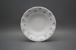 Deep plate 24cm Benedikt Forget-me-not Sprays ABB