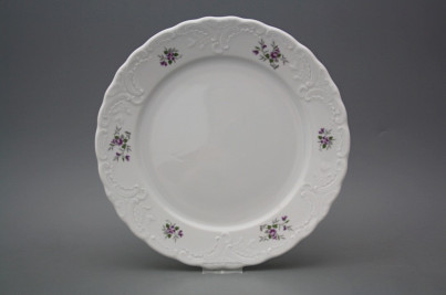 Flat plate 26cm Opera Scatter Violets BB č.1