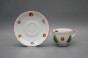 Tea cup 0,18l with saucer Ofelia Christmas Tree CL č.2