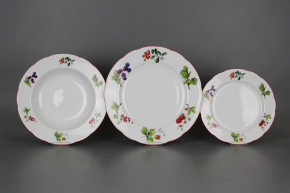 Plate set Rose Forest berries 18-piece ACL