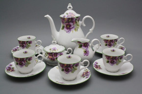 Coffee set Ofelia Pansy 15-piece ZL